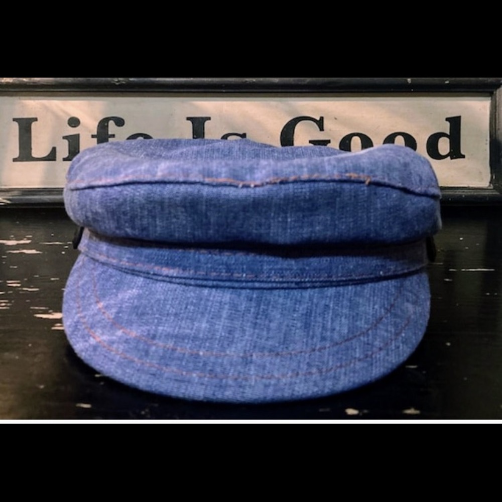 Hat.Vintage 1960 fishermen hat.  Made in Greece. “Expressly for Macy Associates”